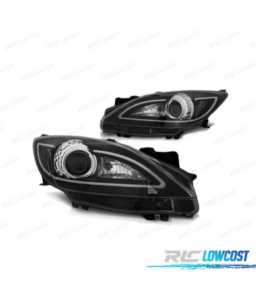 PHARES LED TUBE LIGHT MAZDA 3 09-13 NOIR
