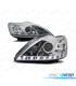PHARES FORD FOCUS MK2 08-10 LED DAYLIGHT CHROMÉ