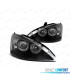 PHARES POUR FORD FOCUS 01-04 ANGEL EYES NOIR