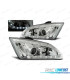 PHARES POUR FORD FOCUS II 04-08 LED DAYLIGHT CHROMÉ