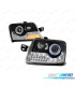 PHARES DIURNES FIAT PANDA 03-11 FOND NOIR