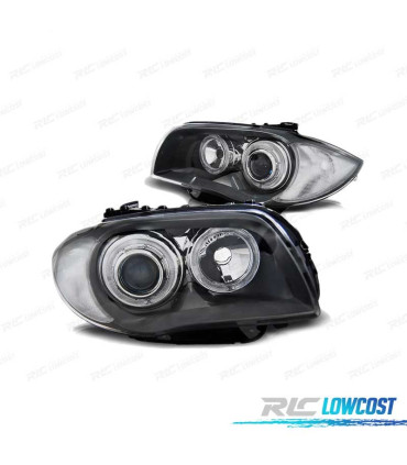 PHARES BMW E81 E87 E82 E88 04-11 ANGEL EYES LED