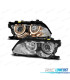 PHARES BMW E46 01-05 ANGEL EYES CHROMÉ