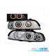 PHARES BMW E39 95-03 ANGEL EYES H7 H7 CHROMÉ