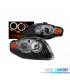 PHARES POUR AUDI A4 B7 04-08 ANGEL EYES FOND NOIR