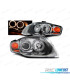 PHARE ANGEL EYES POUR AUDI A4 B7 04-08 CHROMÉ