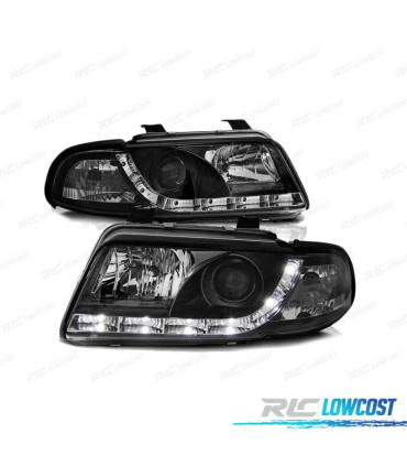 PHARES LED AUDI A4 B5 99-00 NOIR