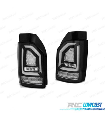 FEUX ARRIÈRE VOLKSWAGEN VW T6 15-19 CLIGNOTANT LED DYNAMIQUE NOIR
