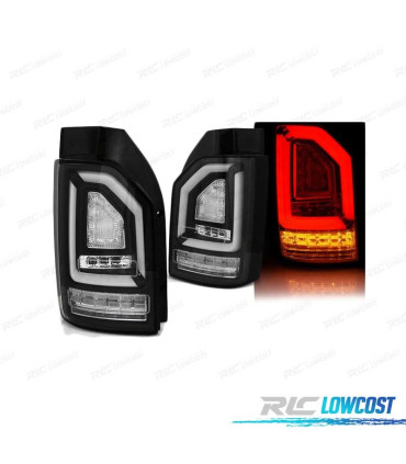 FEUX ARRIÈRE VOLKSWAGEN VW T6 15-19 CLIGNOTANT LED DYNAMIQUE NOIR