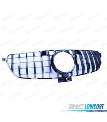 CALANDRE MERCEDES CLASSE GLE W166 X292 AMG 15-18 LOOK GLE63 COUPÉ GT CHROMÉ