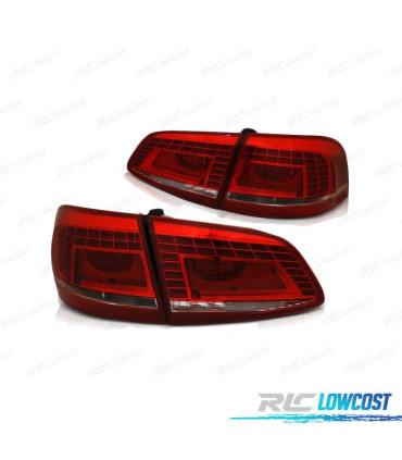 FEUX ARRIÈRE VOLKSWAGEN VW PASSAT B7 VARIANT 10-14 LED ROUGE