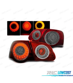 FEUX ARRIÈRE VOLKSWAGEN VW PASSAT B6 3C LIMOUSINE 05-10 LED ROUGE FUMÉ