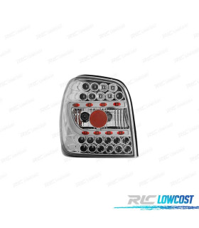 FEUX ARRIÈRE VOLKSWAGEN VW POLO 6N 94-99 LED CHROMÉ