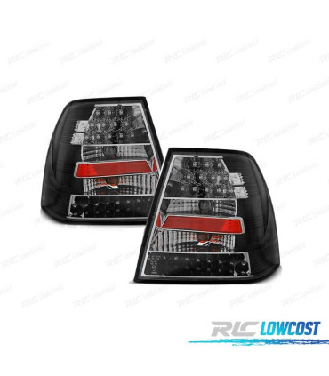 FEUX ARRIÈRE POUR VOLKSWAGEN VW BORA 98-05 LED NOIR