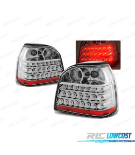 FEUX ARRIÈRE VOLKSWAGEN VW GOLF 3 91-97 LED CHROMÉ
