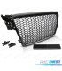 CALANDRE AUDI A4 B8 07-11 LOOK RS NOIR MAT PDC
