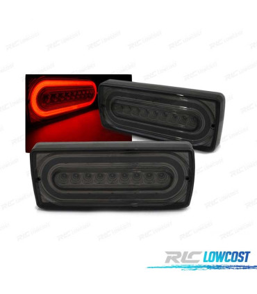 FEUX ARRIÈRE MERCEDES CLASSE G W463 90-12 LED DYNAMIQUES FUMÉ