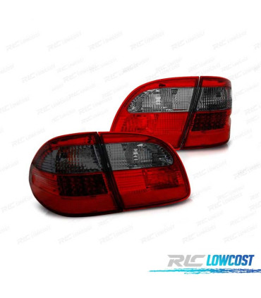 FEUX ARRIÈRE LED MERCEDES CLASSE E W211 KOMBI 02-06 ROUGE FUMÉ