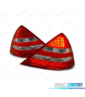 FEUX ARRIÈRE LED MERCEDES SLK R170 96-04 ROUGE CLAIR