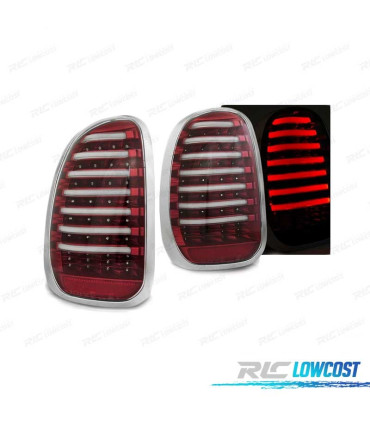 FEUX ARRIÈRE POUR MINI R60 COUNTRYMAN 10-14 LED BAR ROUGE