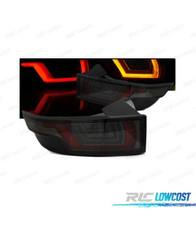 FEUX ARRIÈRE RANGE ROVER EVOQUE LED DINAMIQUE FUMÉ NOIR