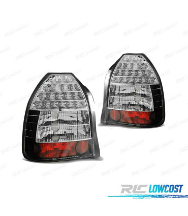 FEUX ARRIÈRE LED HONDA CIVIC 3P 95-01 NOIR