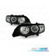 PHARES POUR BMW X5 E53 99-03 ANGEL EYES FOND NOIR