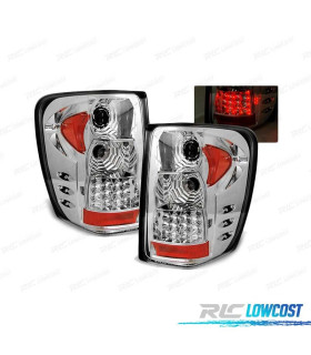 FEUX ARRIÈRE LED JEEP GRAND CHEROKEE 99-05 CHROMÉ