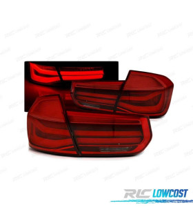 FEUX ARRIÈRE BMW F30 11-15 FULL LED TUBE LIGHT ROUGE
