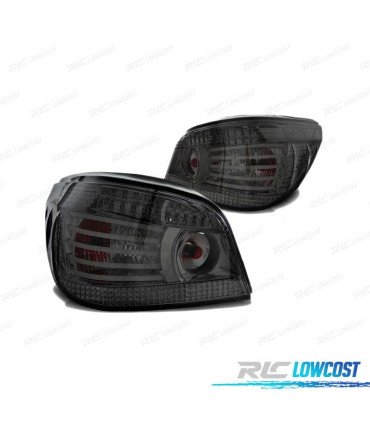 FEUX ARRIÈRE POUR BMW E60 03-07 LED FUMÉ