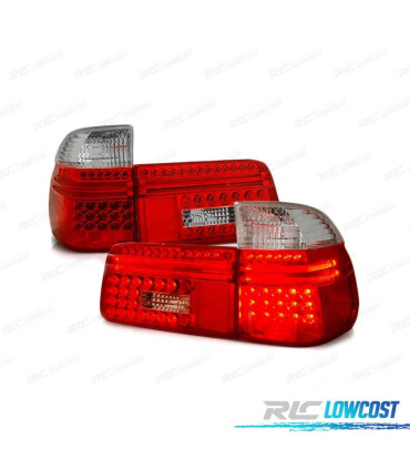 FEUX ARRIÈRE BMW E39 TOURING 97-00 LED ROUGE BLANC