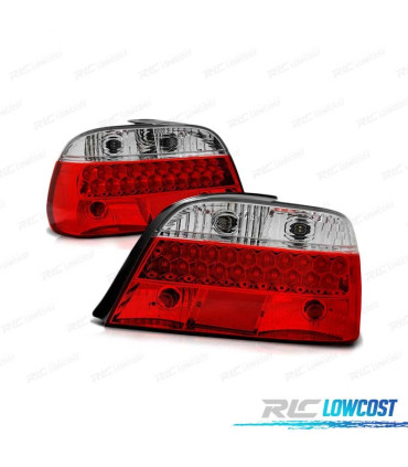FEUX ARRIÈRE POUR BMW E38 94-01 LED ROUGE BLANC