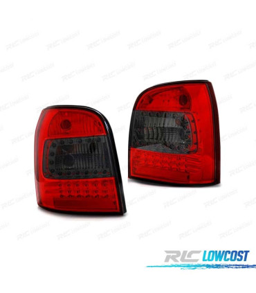 FEUX ARRIÈRE AUDI A4 B5 AVANT 94-01LED ROUGE FUMÉ