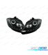 PHARES SEAT LEON ALTEA 09-12 LED DRL FEUX DE JOUR VRAIS FOND NOIR