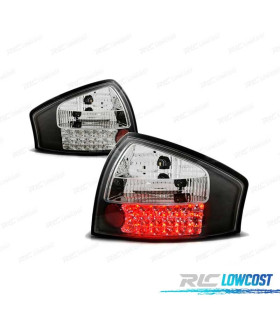 FEUX ARRIÈRE POUR AUDI A6 97-04 LED NOIR
