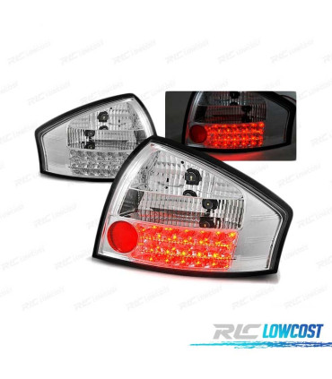 FEUX ARRIÈRE AUDI A6 97-04 LED CHROMÉ