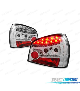 FEUX ARRIÈRE AUDI A3 8L 96-00 LED CHROMÉ