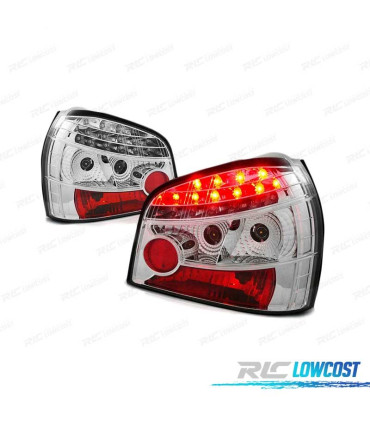 FEUX ARRIÈRE AUDI A3 8L 96-00 LED CHROMÉ