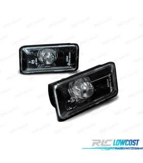 CLIGNOTANTS LATERAUX VOLKSWAGEN VW GOLF VENTO POUR SEAT IBIZA CORDOBA 91-97 NOIR