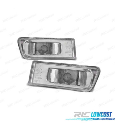 CLIGNOTANTS LATERAUX POUR PEUGEOT 406 95-99 CHROMÉ