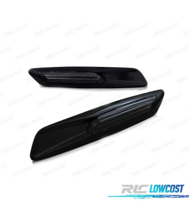 CLIGNOTANTS LATÉRAUX LED BMW E60 E90 E92 E82 LOOK F10 NOIR FUMÉ