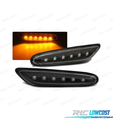 CLIGNOTANTS LATÉRAUX BMW E46 01-05 NOIR LED
