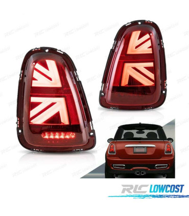 FEUX ARRIÈRE LED MINI COOPER R56 R57 07-14 ROUGE