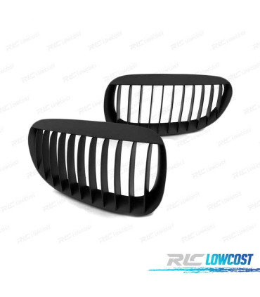 CALANDRES BMW E63 E64 02-10 NOIR MAT