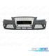 PARE CHOCS AUDI A4 B8 08-11 LOOK RS4 GRILLE NOIR SRA PDC