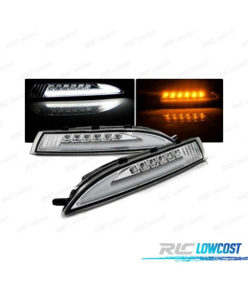 KIT FEUX DIURNES VOLKSWAGEN VW SCIROCCO III TUBE LIGHT + CLIGNOTANTS LED 08-14