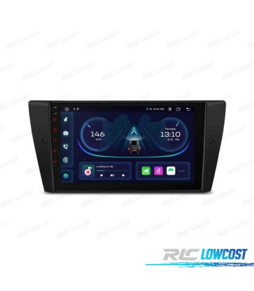 AUTORADIO 9" GPS ANDROID 14 BMW E90 E91 E92 E93 ÉCRAN TACTILE