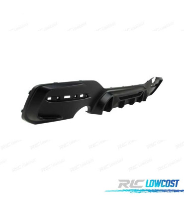 DIFFUSEUR BMW F20 LCI 15-19 LOOK M COMPETITION NOIR MATE O---O