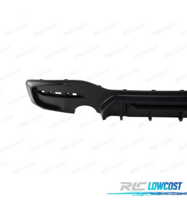DIFFUSEUR BMW F20 LCI 15-19 LOOK M COMPETITION NOIR MATE O---O