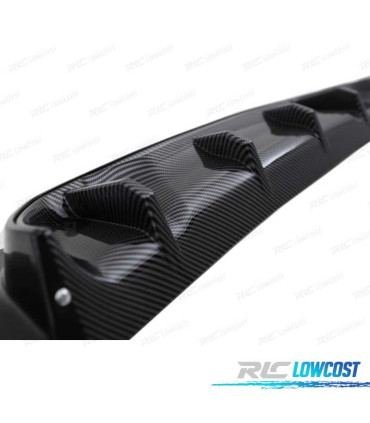 DIFFUSEUR BMW F20 LCI 15-19 LOOK M COMPETITION NOIR CARBONE
